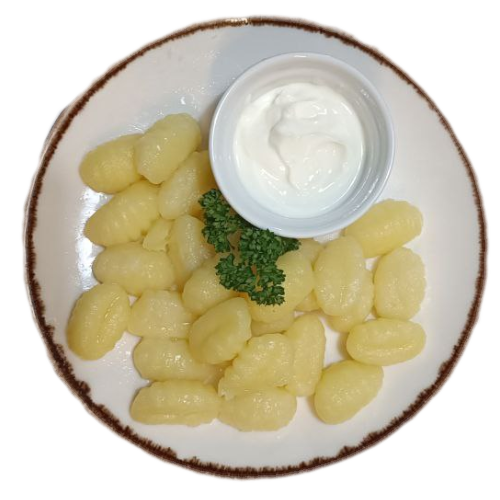 Kluski ze śmietaną