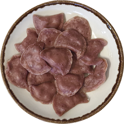 Pierogi z borówką amerykańską