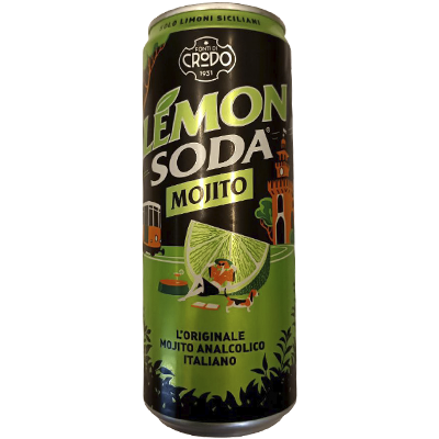 Lemon soda mojito